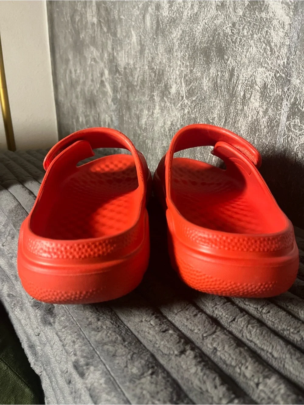 And1 Bright Red Slip-On Slide Sandals Sz 13 new